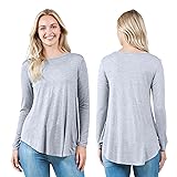 Azules Women's Long Sleeve Tunic Tops – Flowy