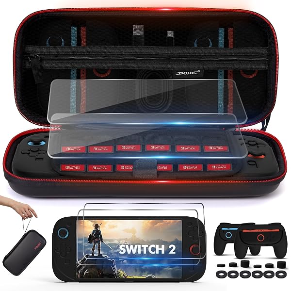 18-IN-1 ACCESSORIES BUNDLE COMPATIBLE WITH NINTENDO SWITCH 2,...