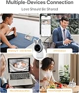 ARENTI 2K Smart Wi-Fi Baby Camera Monitor App Control Night Light Crying view 7