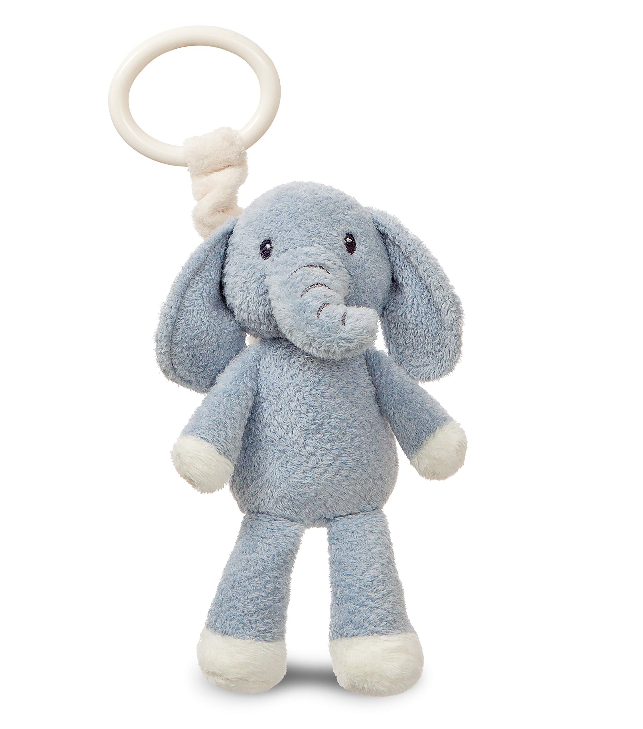 Aurora, 61229, Baby Elly Elephant Pram Toy, Blue and White