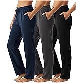 Andrew Scott Women's Ultra Soft Plush Lounge Pants | Cozy Polar-Fleece Pajama PJ Bottoms | Multi Packs