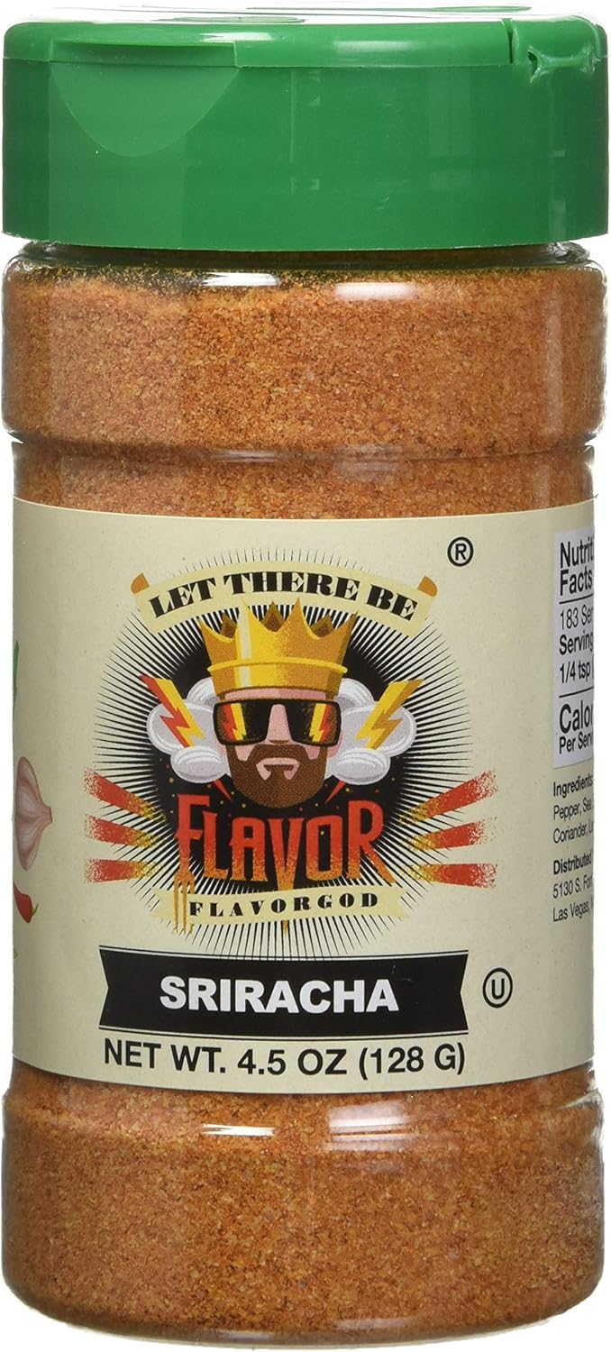 Flavor God Seasonings Sriracha, Gluten Free, Low Sodium