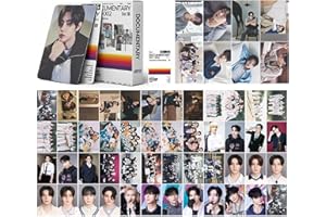 MeiYiYou 55pcs Photocards,2025 Photo Album Accessories Photo cards for Collection(White)