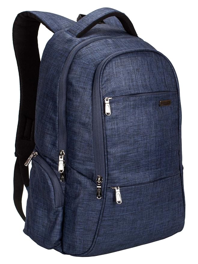 Buy Cosmus Darwin Dx Laptop Backpack 29 litres Blue Durable Linen