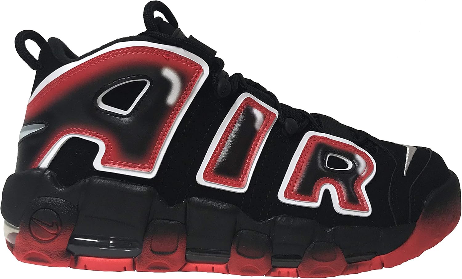 Amazon ナイキ 国内正規 Air More Uptempo 96 Black White Laser Crimson エア モア アップテンポ 96 ブラック ホワイト レーサー クリムゾン Cj6129 001 26 5 スニーカー