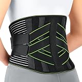 YAHA Back Support Belt for Men Women Lower Back Pain Relief 7 Stays L view 1