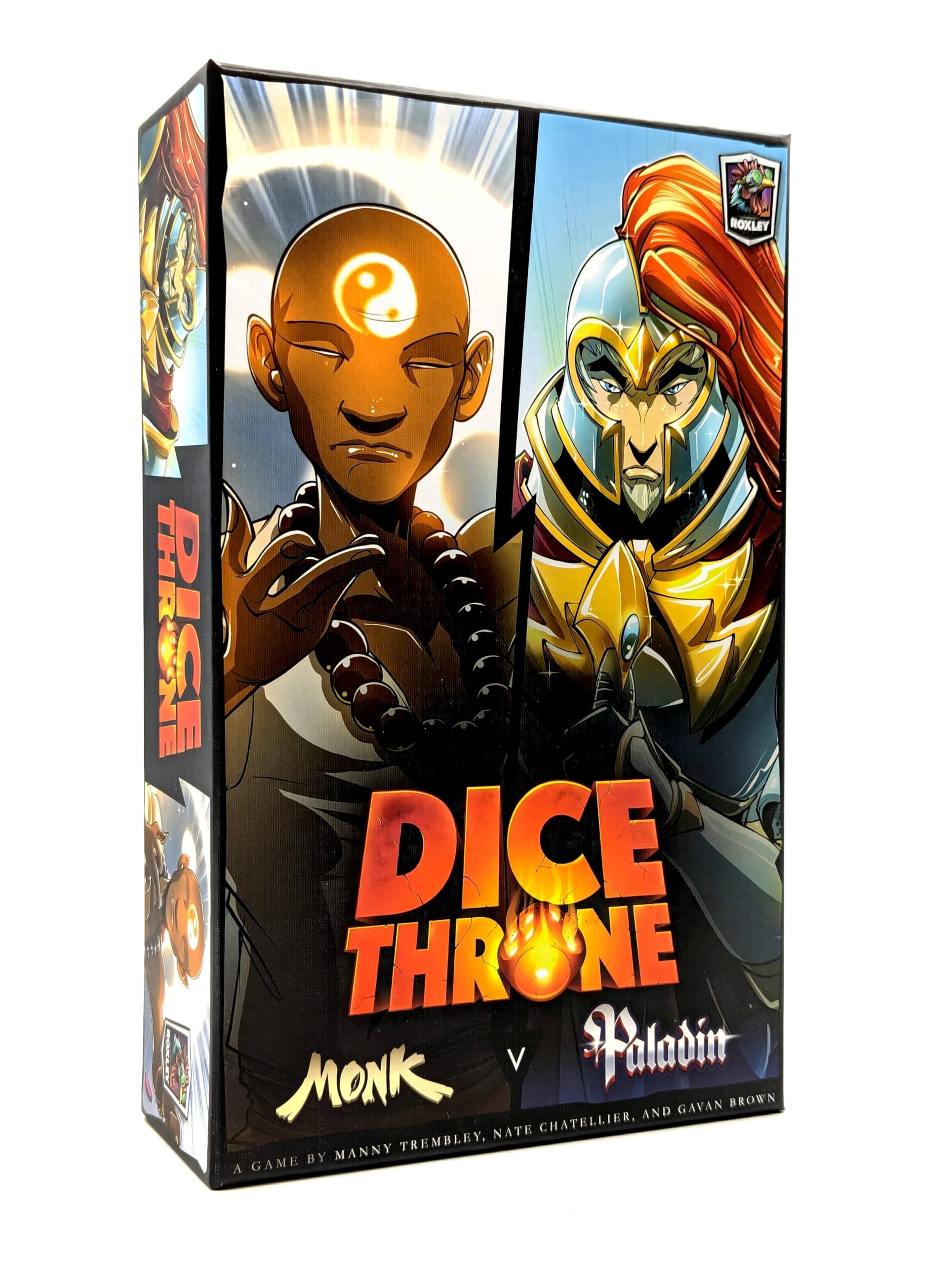 Mua Dice Throne Inc Dice Throne Monk vs. Paladin, Strategy Board Game