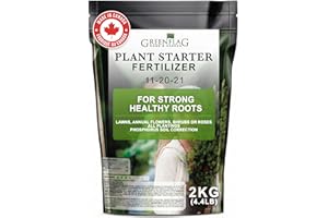 Green Flag Starter Fertilizer 11-20-11 for Strong Root Establishment (2 kg – 4.4lb) – Seedling Fertilizer for Early Growth – 