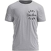 TeeUnion Cool Uncles Club T-Shirt Funny Best Uncle Ever Pocket Tee for Father's Day