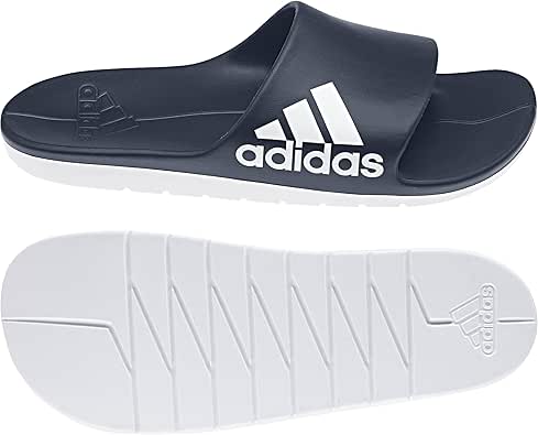 Amazon.com | adidas Men Sandals Swimming Aqualette Cloudfoam Slides Pool Beach Sporty | Sport 
