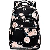 Bluboon Backpack for Women 15.6 Inch Laptop Bookbag College School Backpack Girls Schoolbag Compartment Daypack for Business