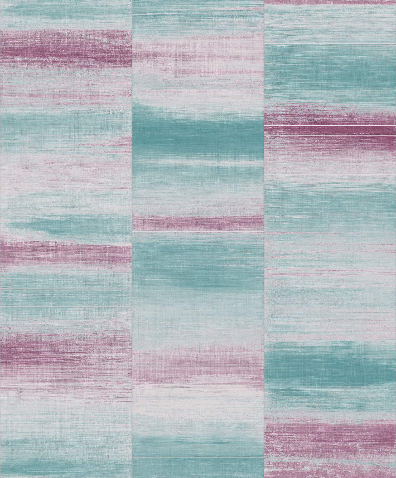 Galerie G67744 Special FX Metallic Tile Design Wallpaper, Teal/Burgundy, 10m x 53cm