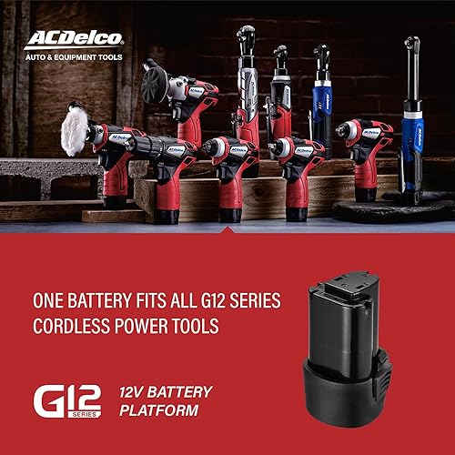 ACDelco ARW12103-K1 G12 Series 12V Cordless Li-ion 3/8” Brushless