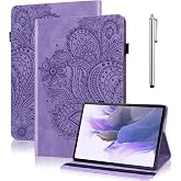 VODEFOX for Google Pixel Tablet Case 2023 - Purple | PU Leather Folio Stand Cover Shockproof Protective Case for Google Pixel Tablet 11 inch
