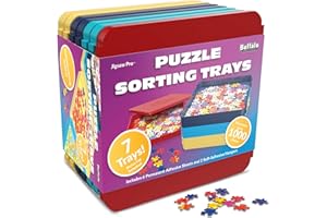 Buffalo Games - Puzzle Sorting Trays - 7 Count (Pack of 1)