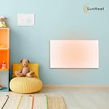 Sun Heat 180W Far Infrared Panel Heater Wall Mounted Slim IP54 Splash Proof A++ view 9