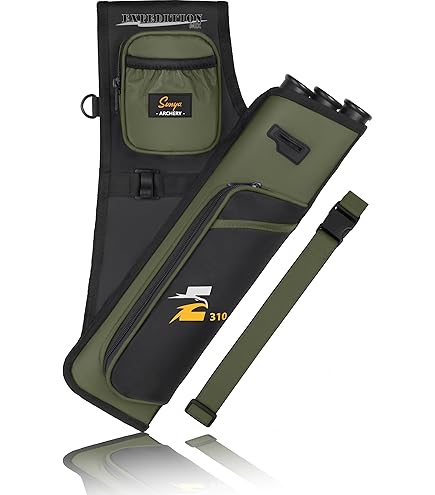 Amazon.com : Elevation Adrenalin Quiver, Black/Blue, 4-Tube, Right