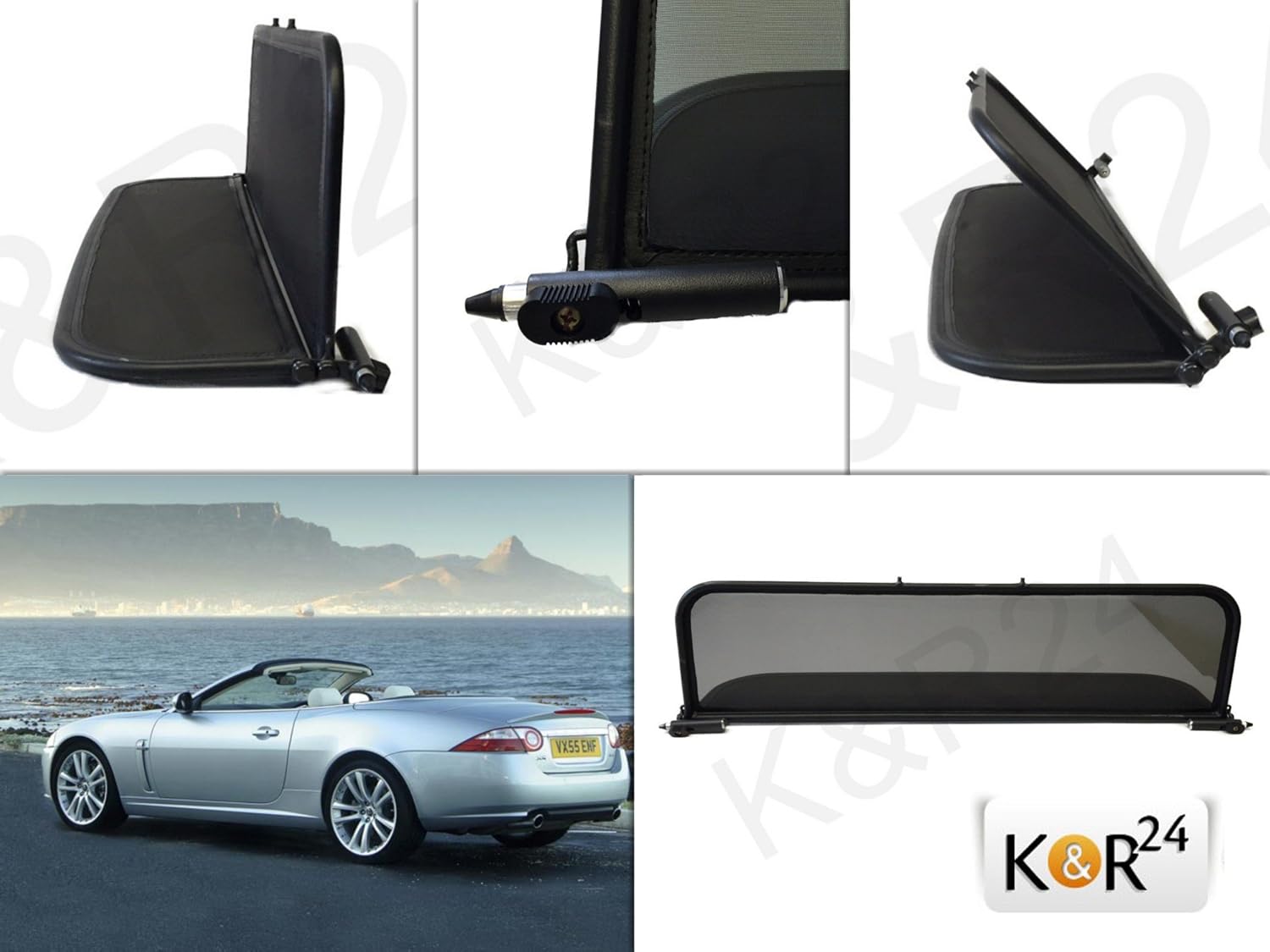 Wind DEFLECTOR Jaguar XK / XKR 2007 Type 150 Best Price NEW Brand