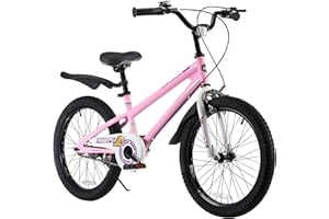 RoyalBaby Kids Bike EZ Balance to Pedal Dual Handbrake Toddlers Boys Girls Bicycle 12-20 Inch for Age 3-10 Years