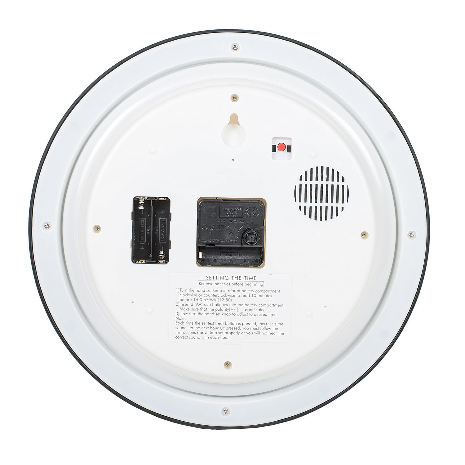 Amazon.com: Mark Feldstein Limited Edition 20th Anniversary Singing Bird Clock, 8 Inch: Beauty