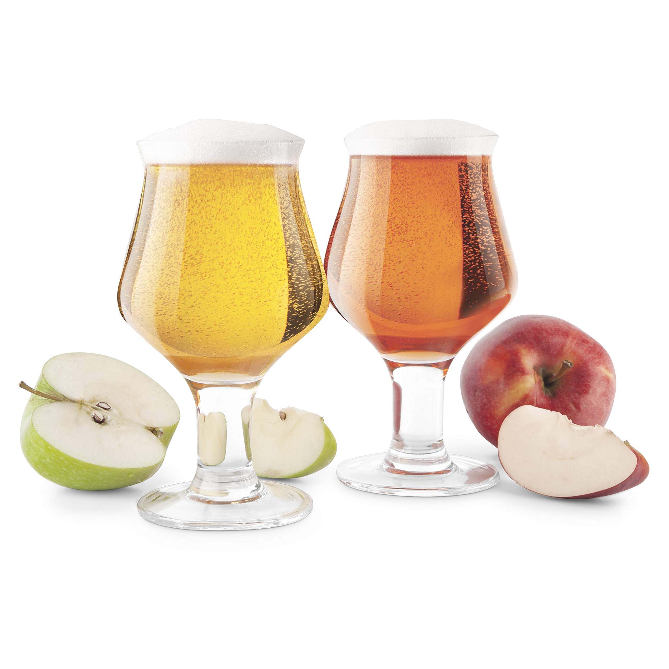 Final Touch Hard Cider Glasses Stemmed Cider Glass Set of 2 475ml GG5018