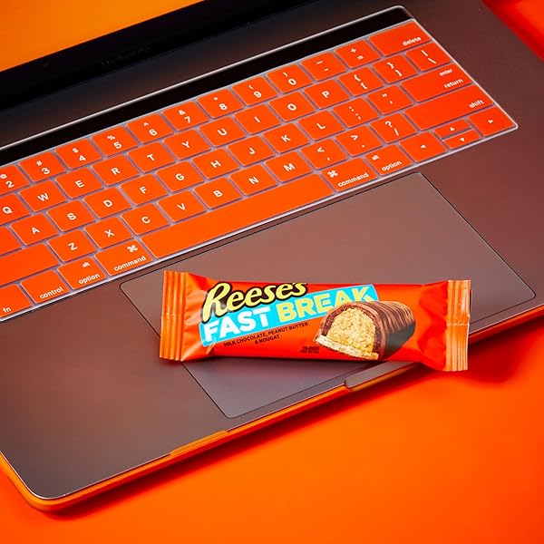 REESE’S FAST BREAK PEANUT BUTTER NOUGAT CANDY BARS, 1.8 OZ (PACK OF 18)