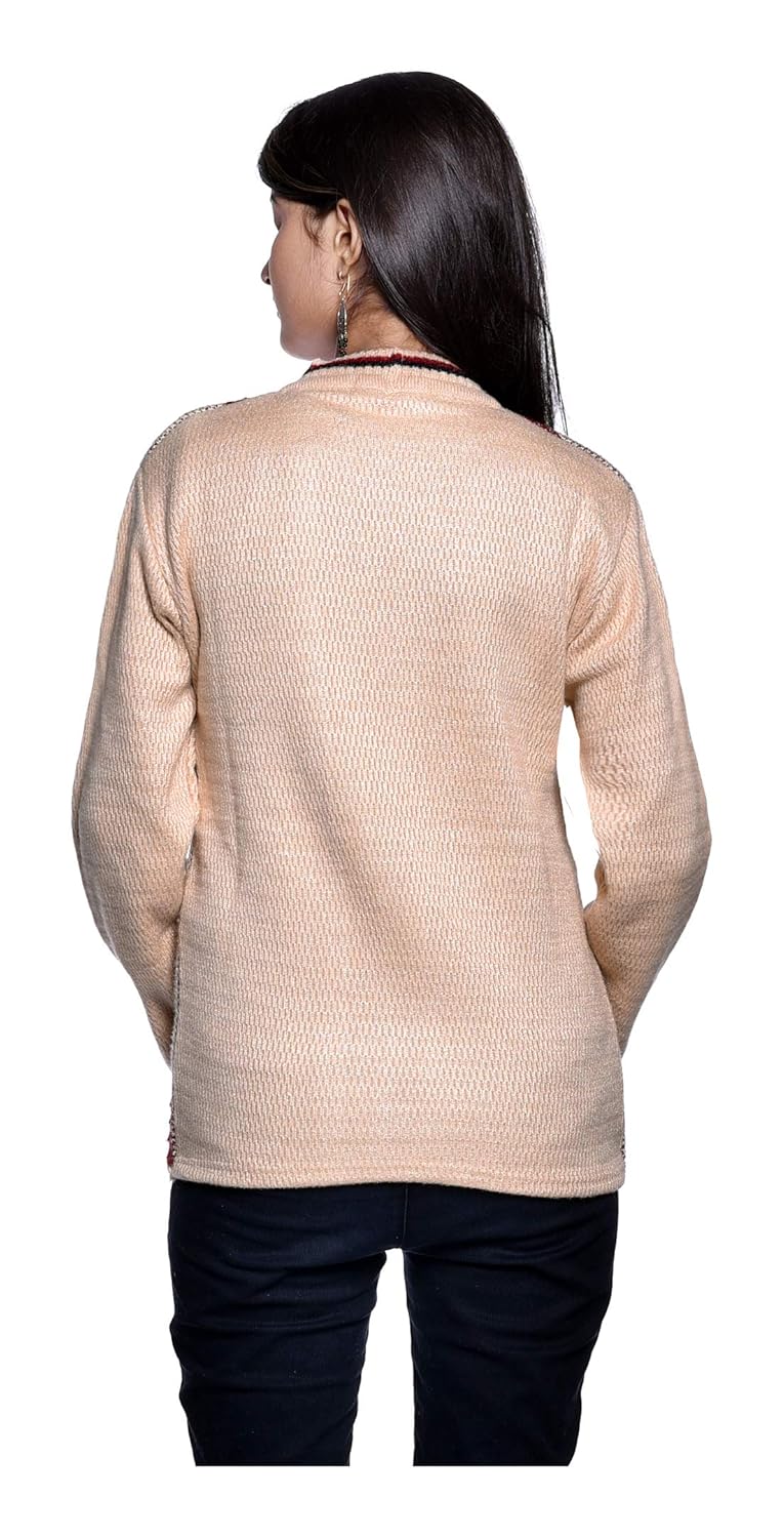 pilot full sleeve women's woolen cardigan