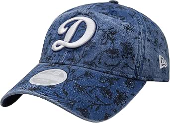 New Era Los Angeles Dodgers D Floral Blue Women's Adjustable Hat Cap 11771355 at Amazon Women's ...