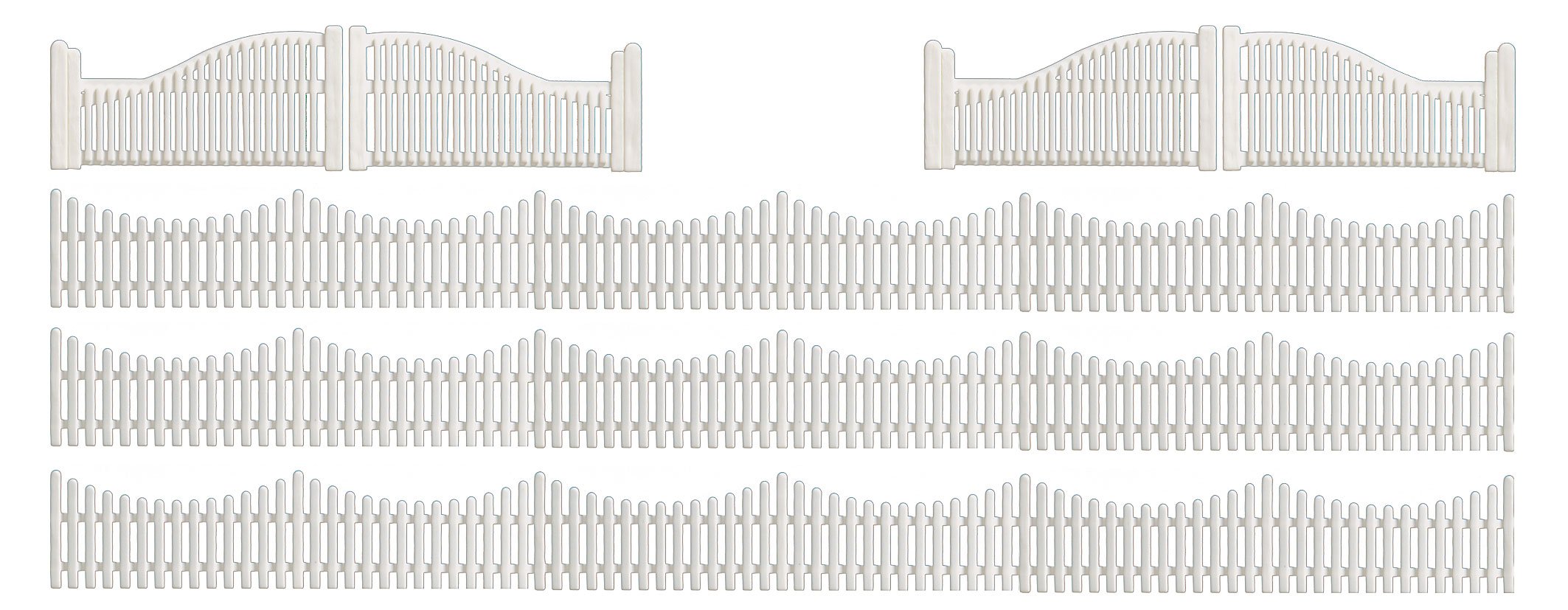 100 Cm Garden Fencing