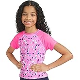 Lands' End Boys' Swim UPF 50 Plus Short Sleeve Sun Tee Rash Guard Shirt