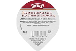 Heinz Marinara Sauce (100 x 44 mL Dip Cups)