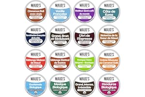 Maud's Coffee Lover's Variety Pack (16 Blend), 40ct. Solar Energy Produced Recyclable Single Serve Variety Pack Coffee Pods -