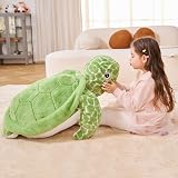 IKASA Giant Sea Turtle Plush Toy 78cm Soft Stuffed Animal view 7