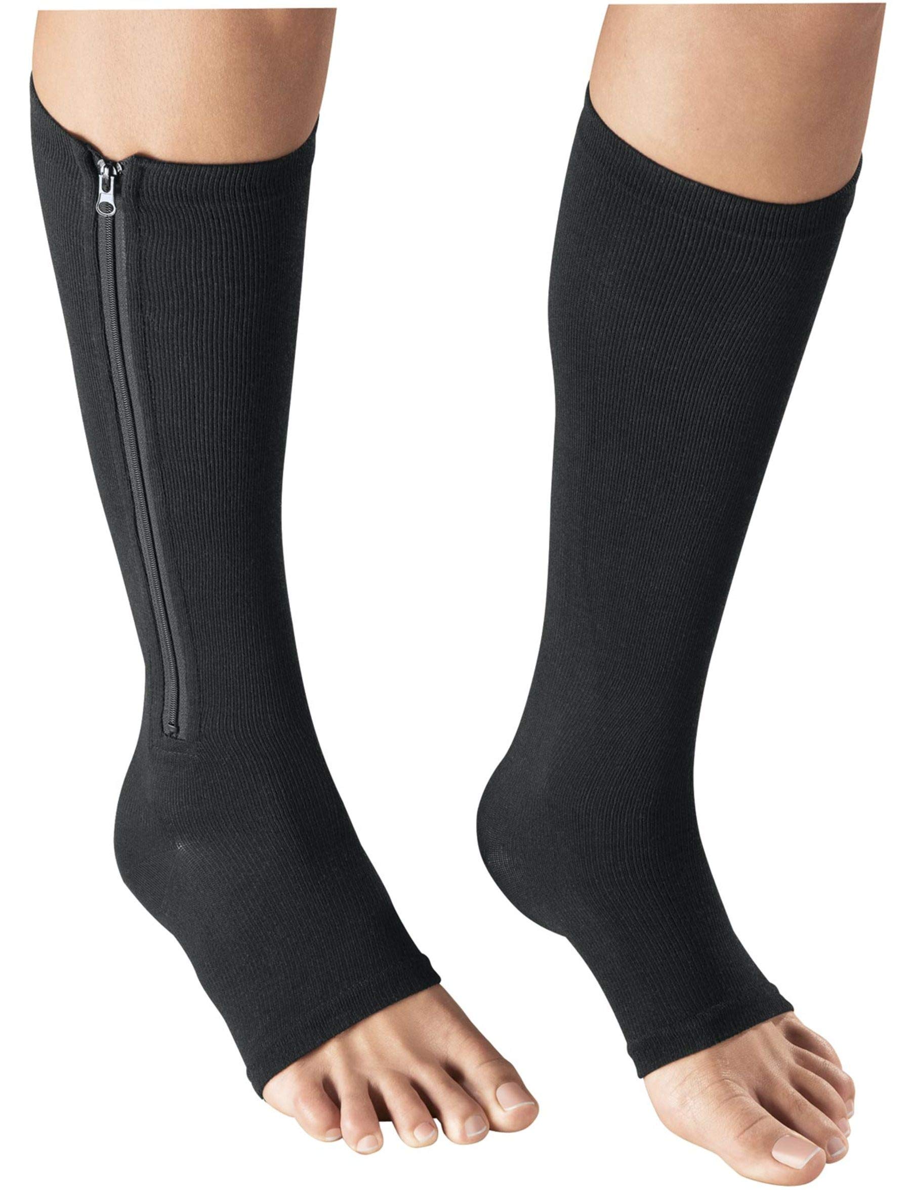 Compression socks (Small, Black)