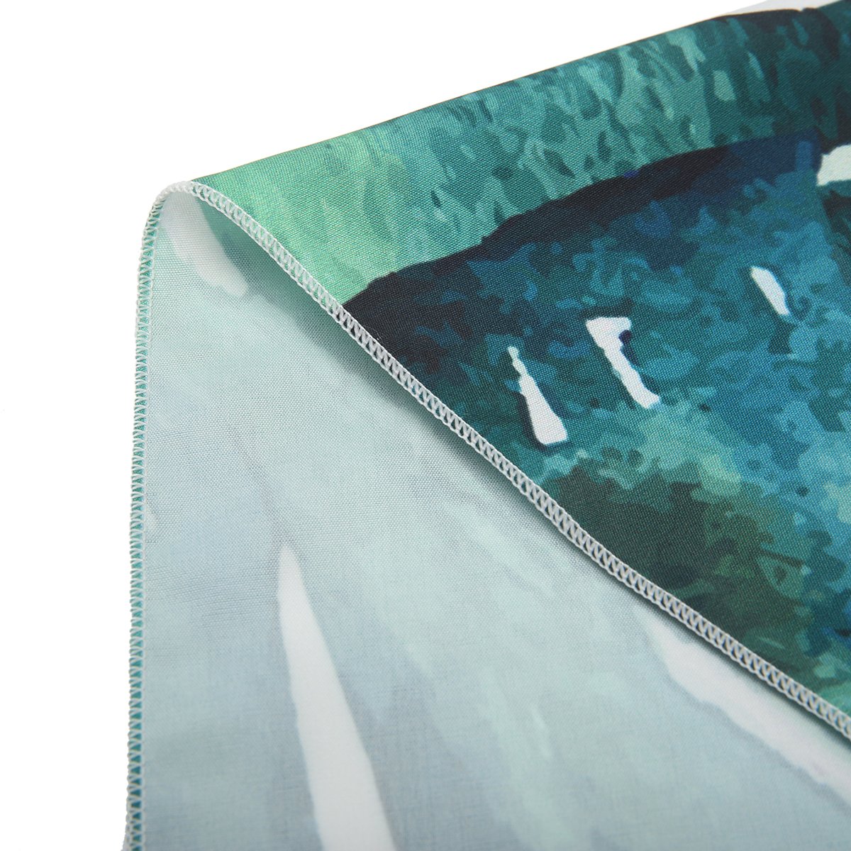 Jeteven Wall Hanging Tapestry Palm Tree Leaves Wall Hanging Beach Towel Wall Tapestry for Bedroom Home Living Room Creative Art Decor 150x130cm