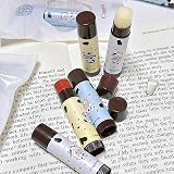 Domality Milk Flavor Lip Balm Set 3Pcs Orange Pink Transparent Hydrating view 9