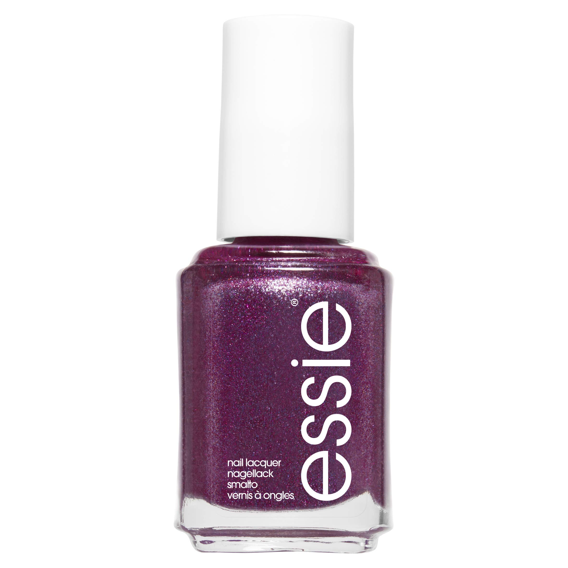 Essie Cosmetics Glitters 2018 Collection City Slicker Fuchsia Pink Glitter Nail Polish, 13.5 ml