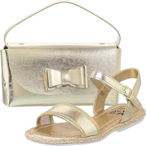 sandalia infantil feminina com bolsa