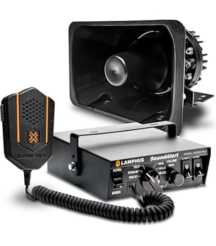 米国WHELEN 社製サイレンアンプ&ライトコントローラー付き295SLSA6