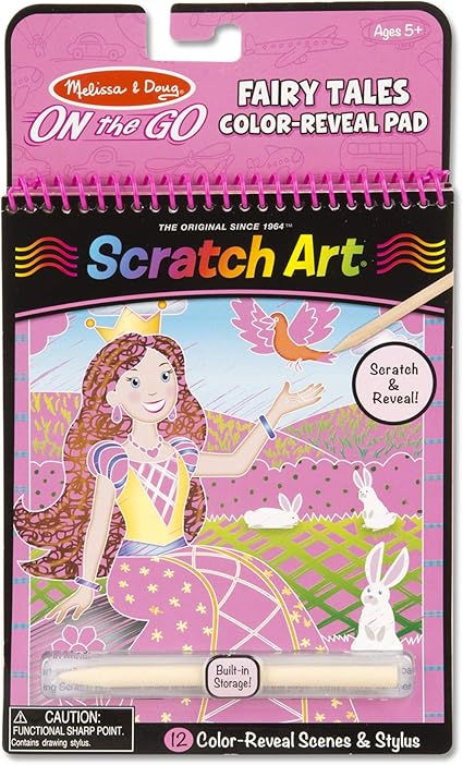 melissa and doug scratch art on the go