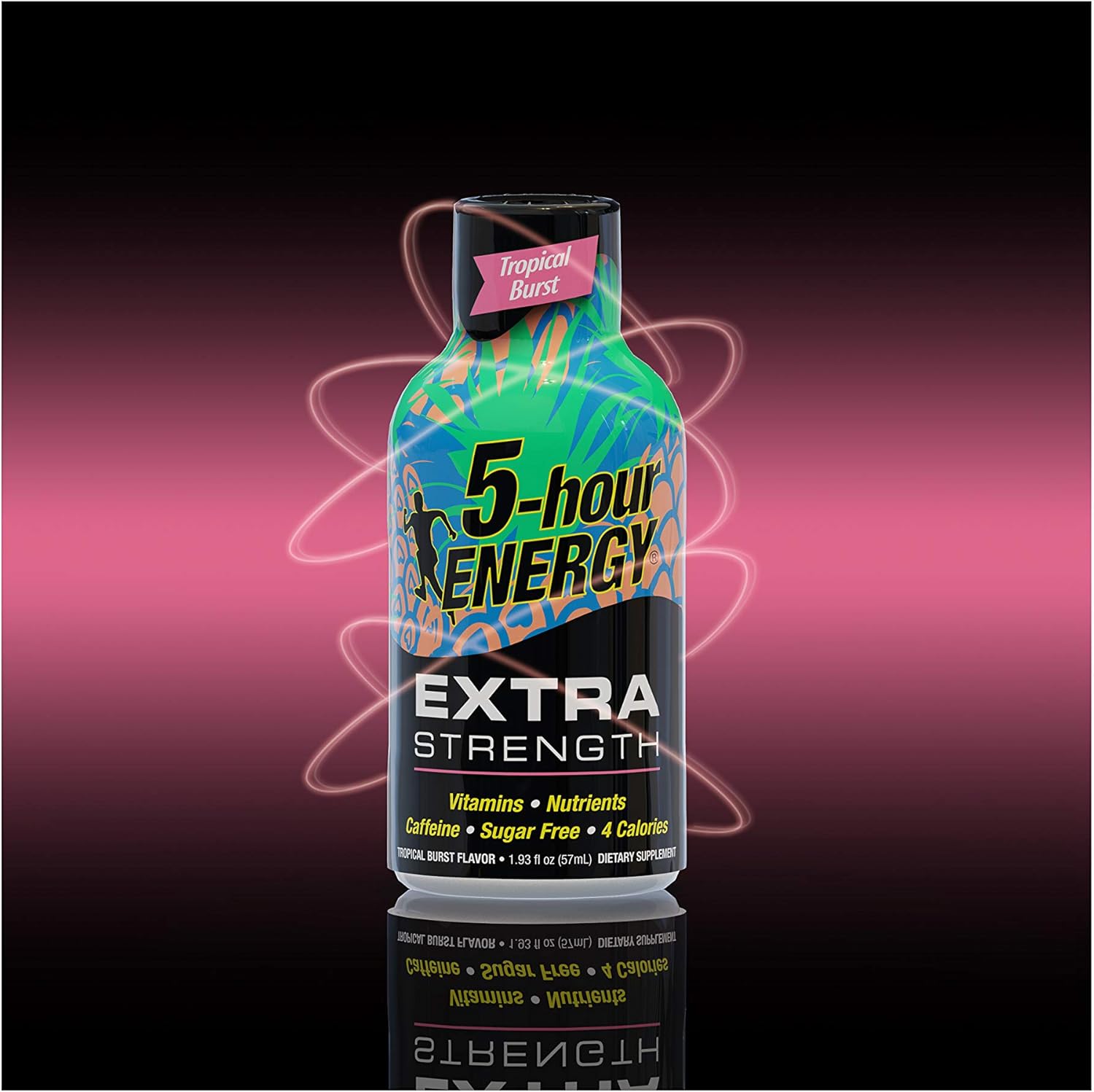 5-hour ENERGY shot, Extra Strength, Tropical Burst, 1.93 Ounce, 12 Count: Health & Personal Care