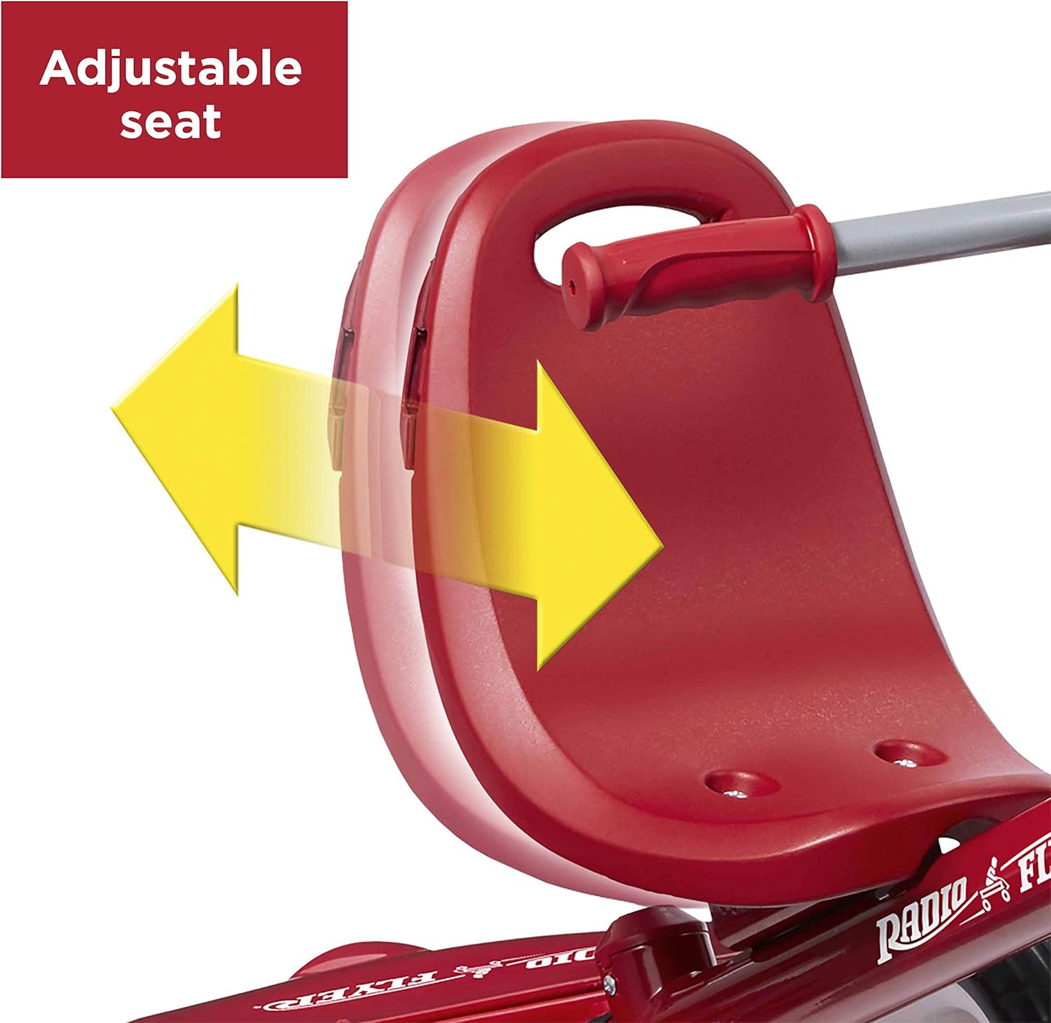 Radio Flyer 4-in-1 Stroll 'N Trike, Red Toddler Tricycle for Ages 9 Months -5 Years, 19.88" x 35.04" x 40.75": Toys & Games