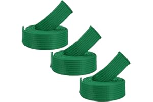 PATIKIL Taekwondo Colored Ranking Belts, 3 Pack 1.6" x5.3FT Polyester Martial Arts Colored Ranking Belt for Coach Teaching Pr
