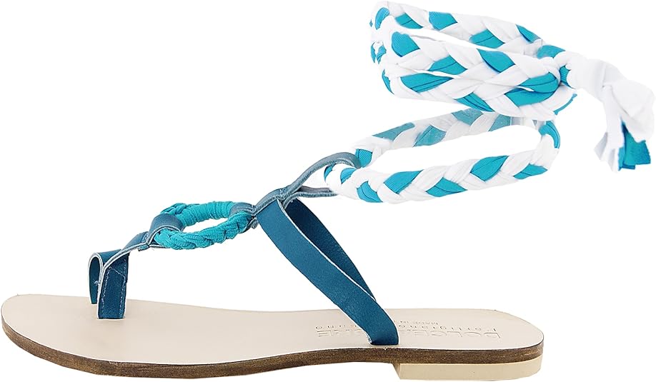 Amazon.com: Dolce Amore Women's Thong Sandals Blue Size: 3.5: Shoes