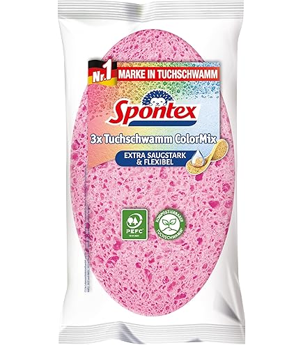 Amazon.com: Spontex Zero 2+1, Abrasive Sponge for All Surfaces, 1