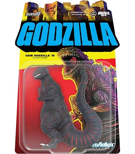 Amazon.com: Godzilla Chibi Super Deformed Mini-Figure 6-Pack