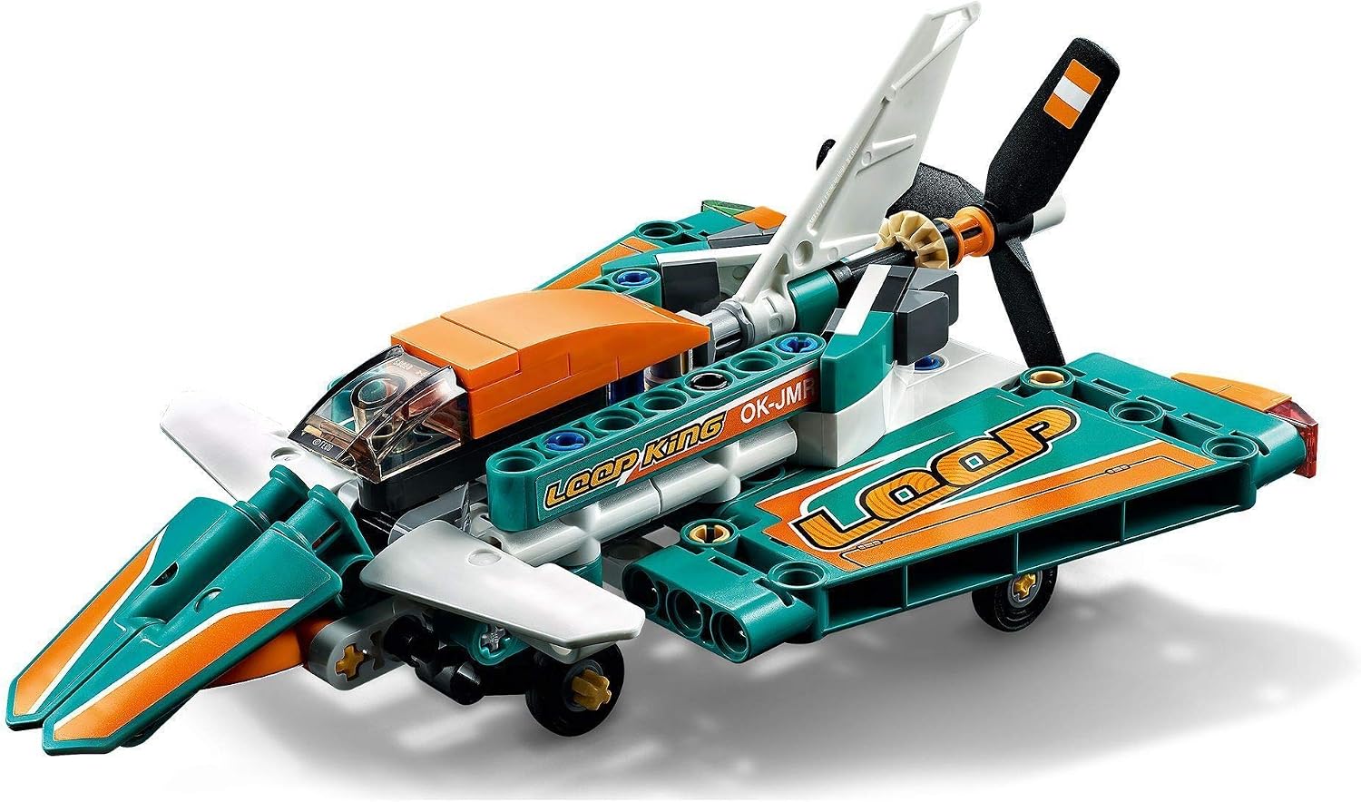 LEGO Technic Racing Plane 42117 Model Building Kit; Great Gift or Treat for Kids Who Love to Play with Toy Aeroplanes; A 2-in-1 Build for Even More Flying Fun (154 Pieces) - Image 5