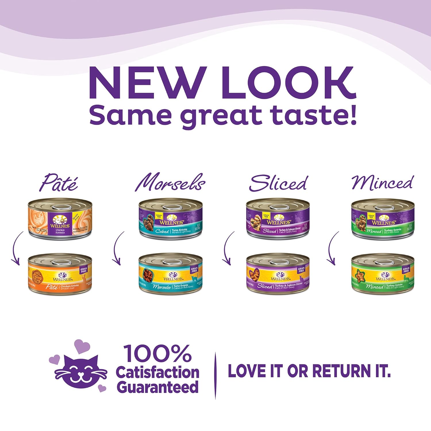 Wellness Complete Health Natural Grain Free Wet Canned Cat Food Pate