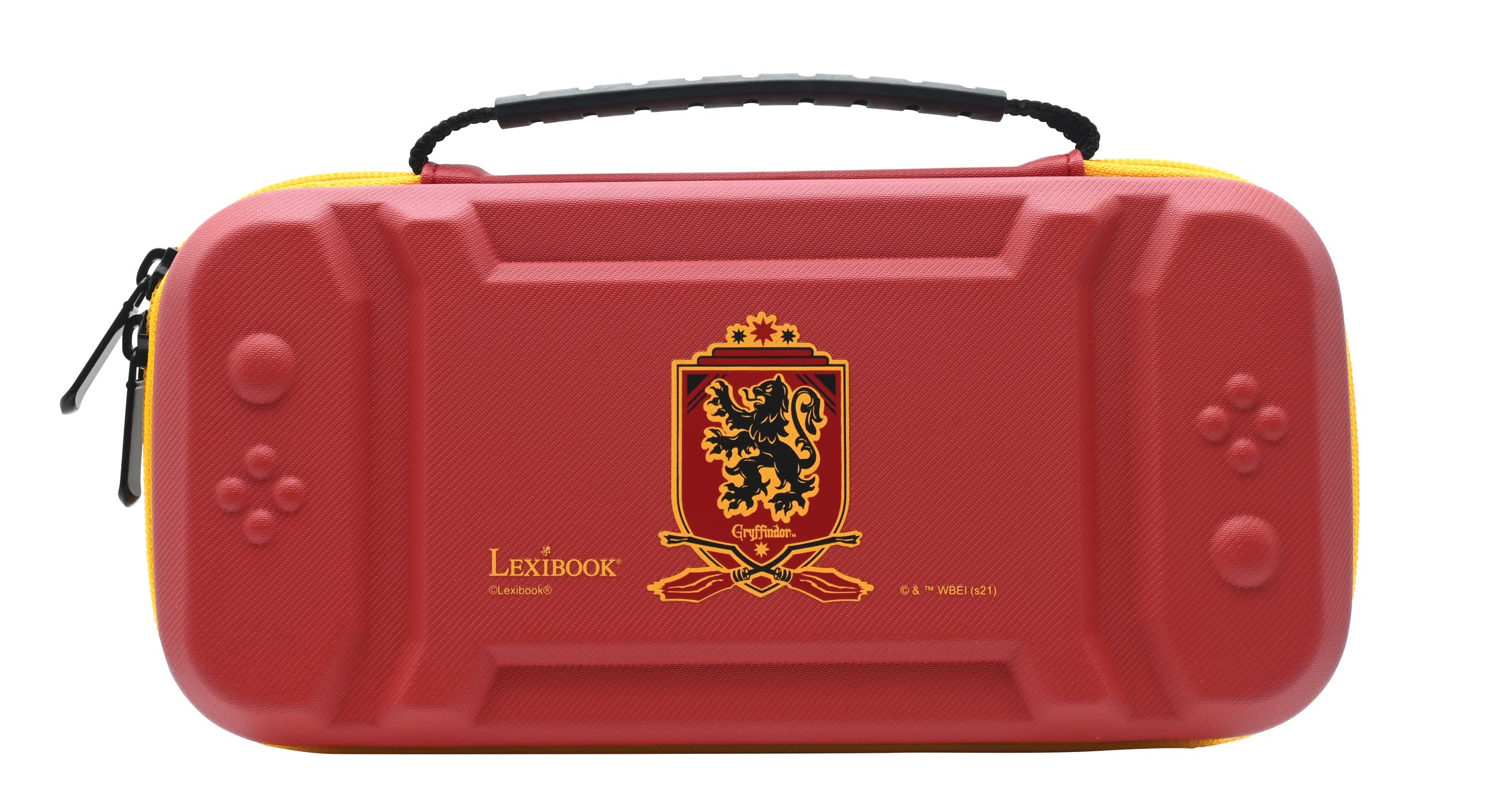 Lexibook, Harry Potter, Protective case for console and accessories, Shockproof, Red, MFA62HP