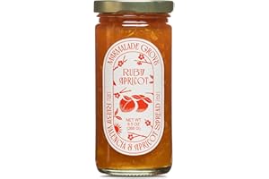 Marmalade Grove, Ruby Valencia & Apricot Fruit Spread, Handmade with Fresh Fruit - 9.5 oz (1 Pack)